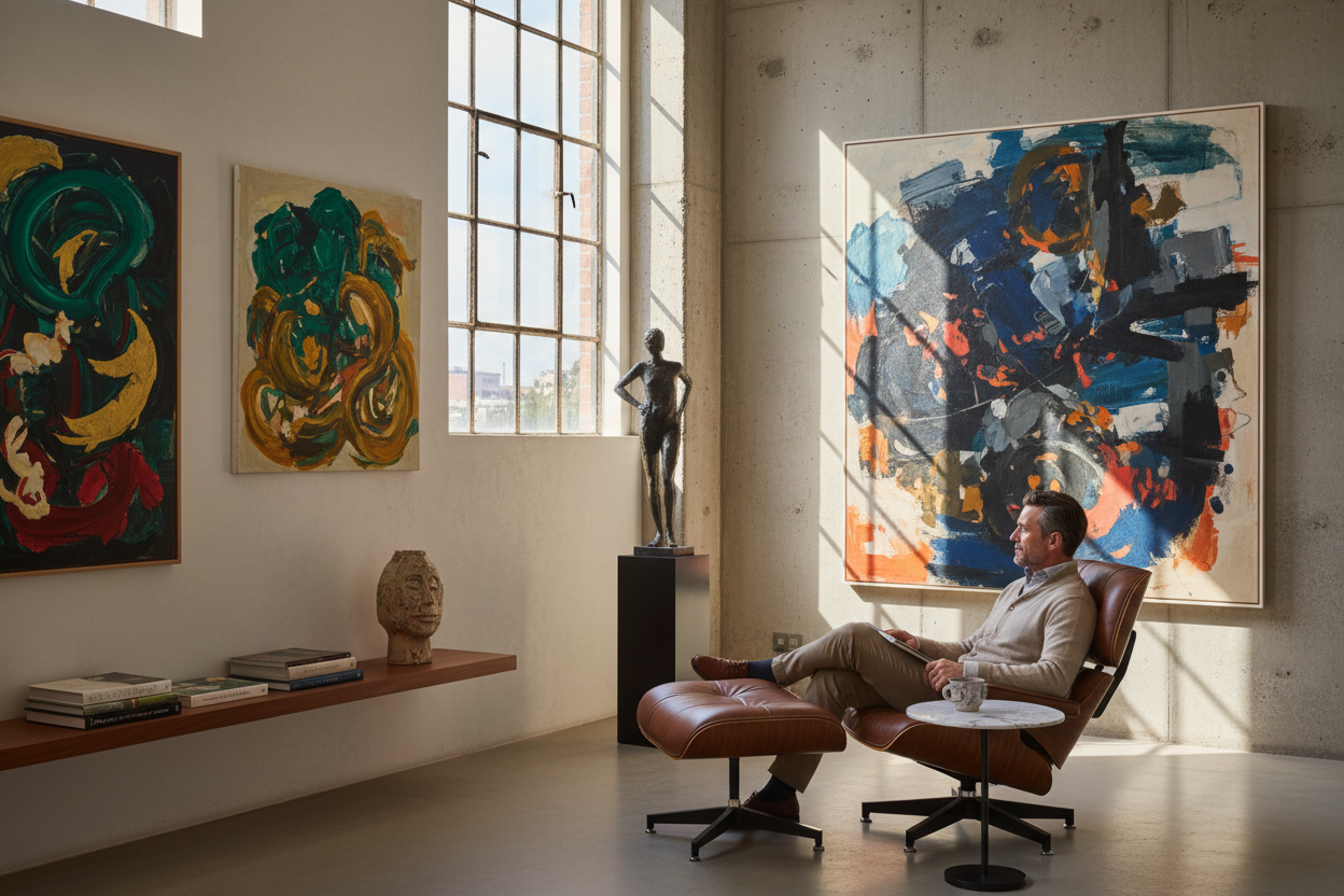 L'art ne décore pas un espace. Il le fait vivre.