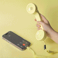 VOIX - Combiné téléphonique rétro